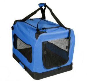 Mr. Peanut's® Deluxe Soft Sided Dog House Style Pet Carrier Crate 