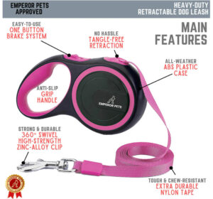 Retractable Dog Leash Large Dogs
