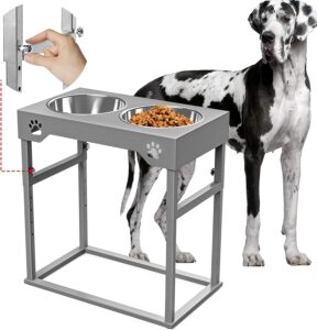 elevated dog stand for large dogs