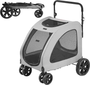 VEVOR Extra Large Dog Stroller for Dogs