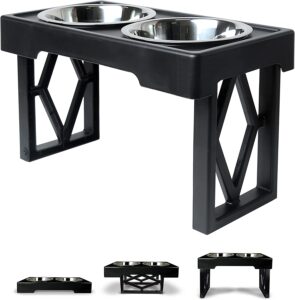 elevated dog bowls for large dogs