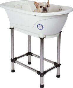 portable dog grooming tubs