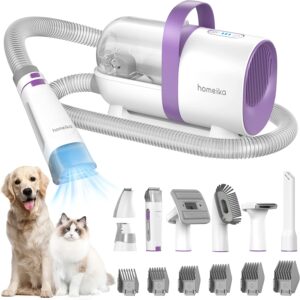 Homeika Pet Grooming Kit & Vacuum